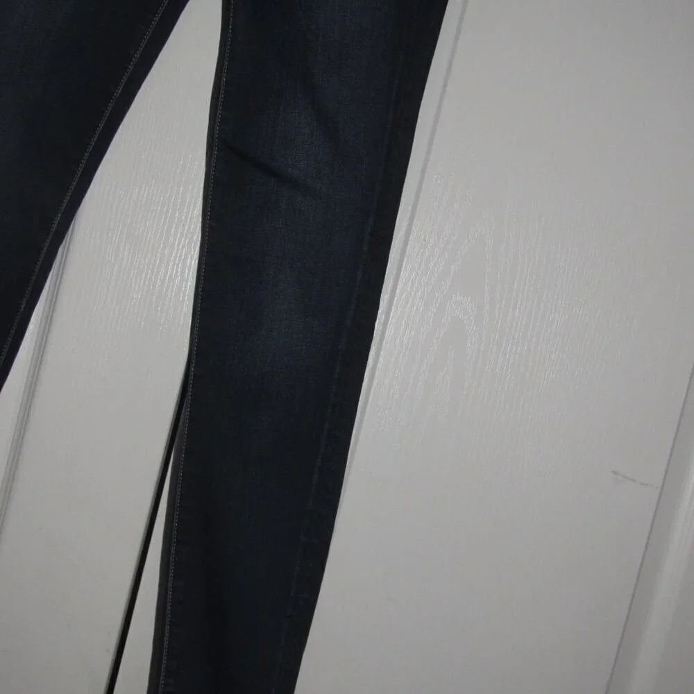 AMERICAN EAGLE OUTFITTERS Jegging Stretch Dark Wash Jeans Size 0 Long